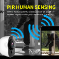 Caméra vidéo intelligente de détection de mouvement de la vision nocturne